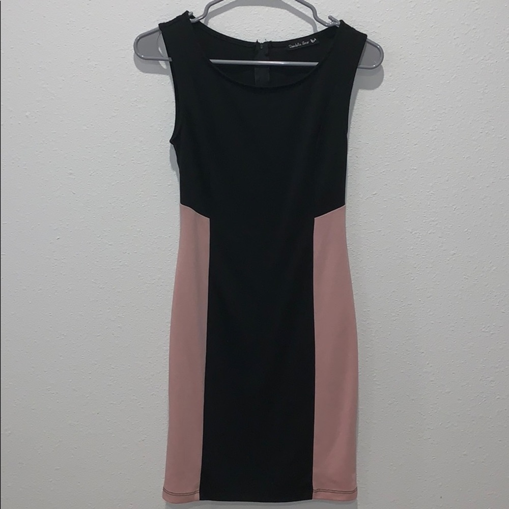 Black and pink dress by double zero
